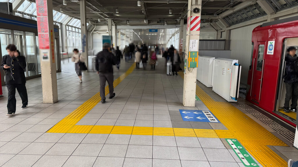 西武線国分寺駅 ホーム構造